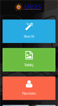 Mobile Screenshot of amsys-tech.com